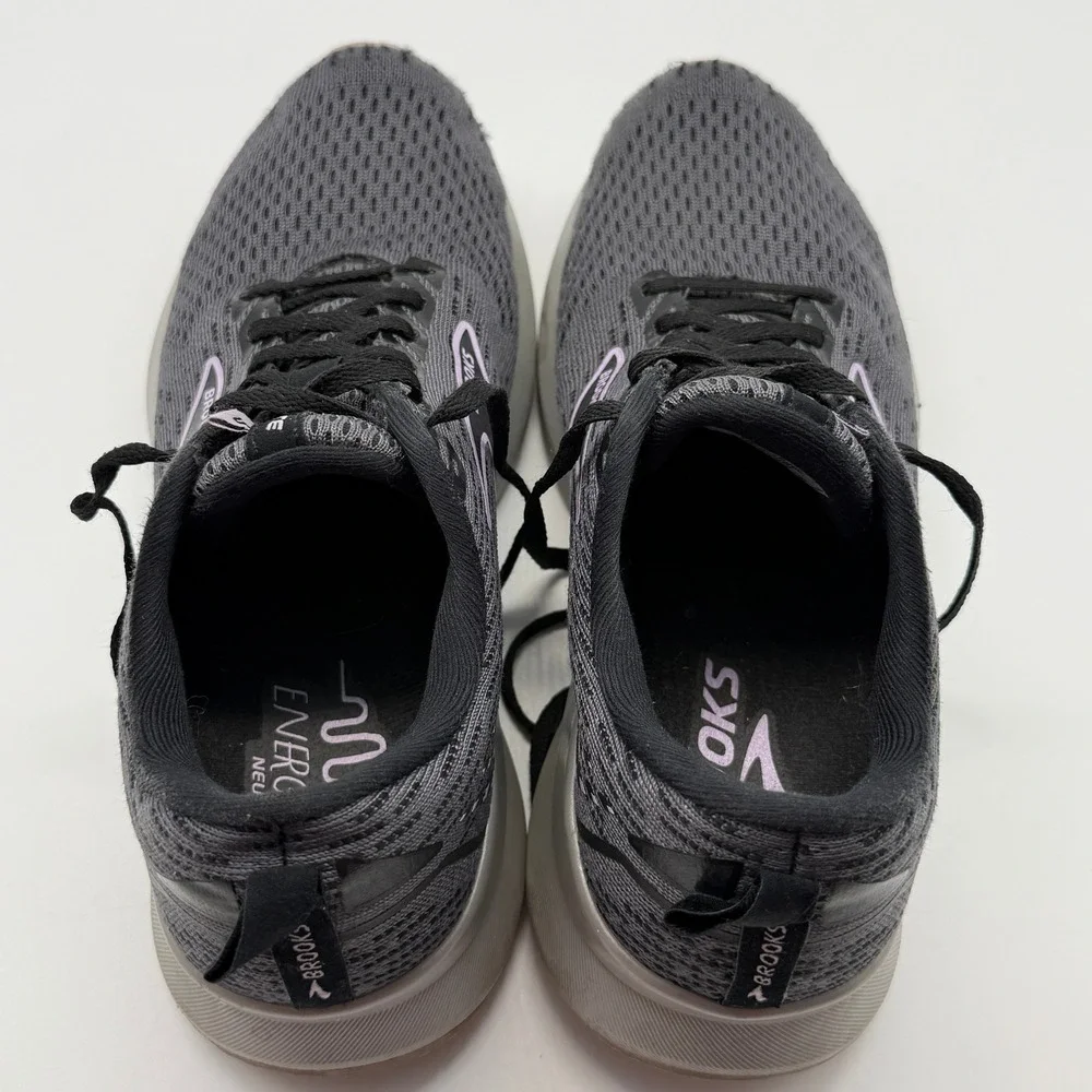 Brooks Levitate 5 Running Shoes Gray Lilac Neutral Knit 1203571B080 Womens 8